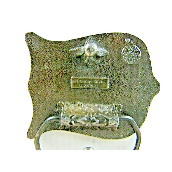 Vintage Belt Buckle 1980 Olympics Team USA Brass Badge Shield Shape Rare - Picture 5 of 8